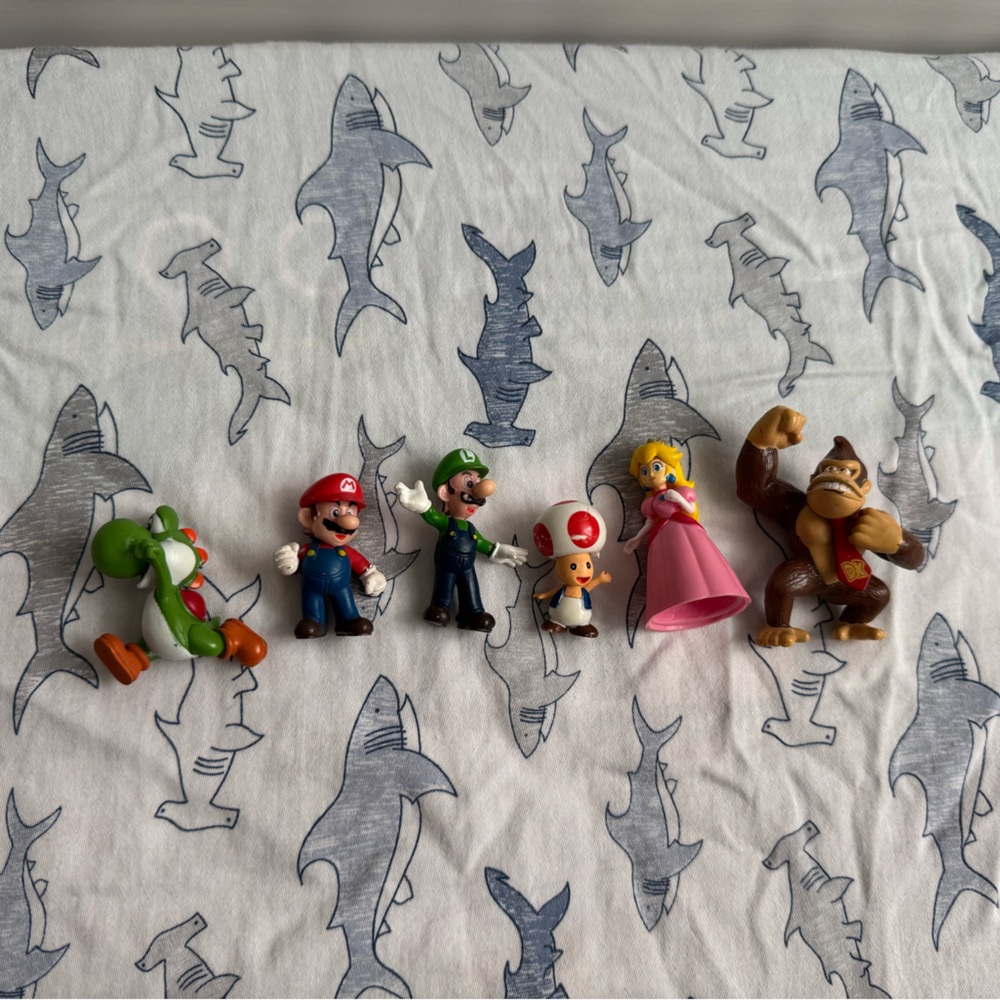 Super Mario Character Figurine Set